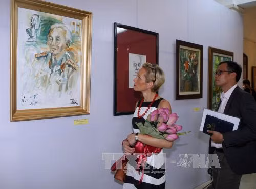 Triển lãm tranh về Đại tướng Võ Nguyên Giáp ảnh 2