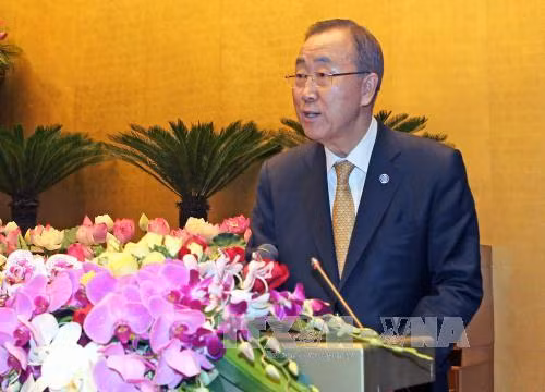 Chủ tịch Quốc hội tiếp TTK Liên hợp quốc Ban Ki-moon ảnh 3