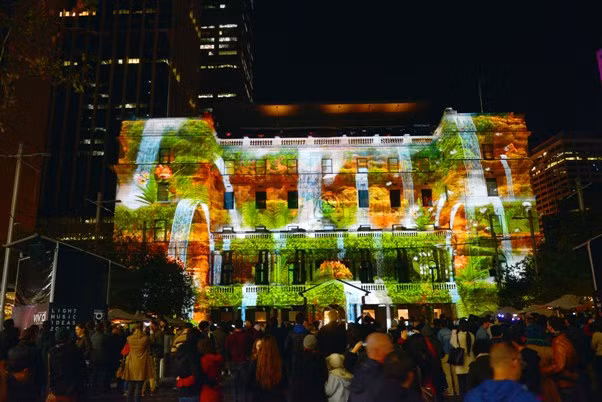 Lung linh lễ hội ánh sáng Vivid Sydney 2015 ảnh 2