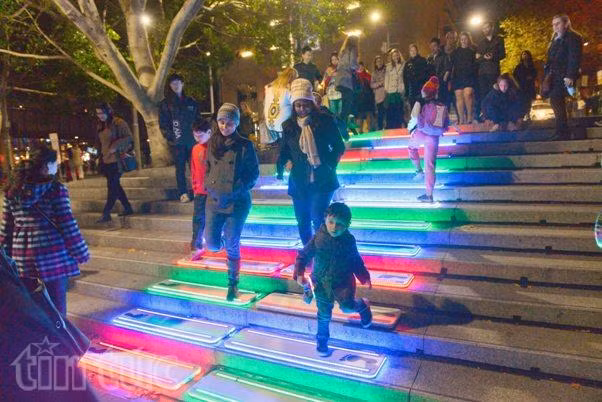 Lung linh lễ hội ánh sáng Vivid Sydney 2015 ảnh 3