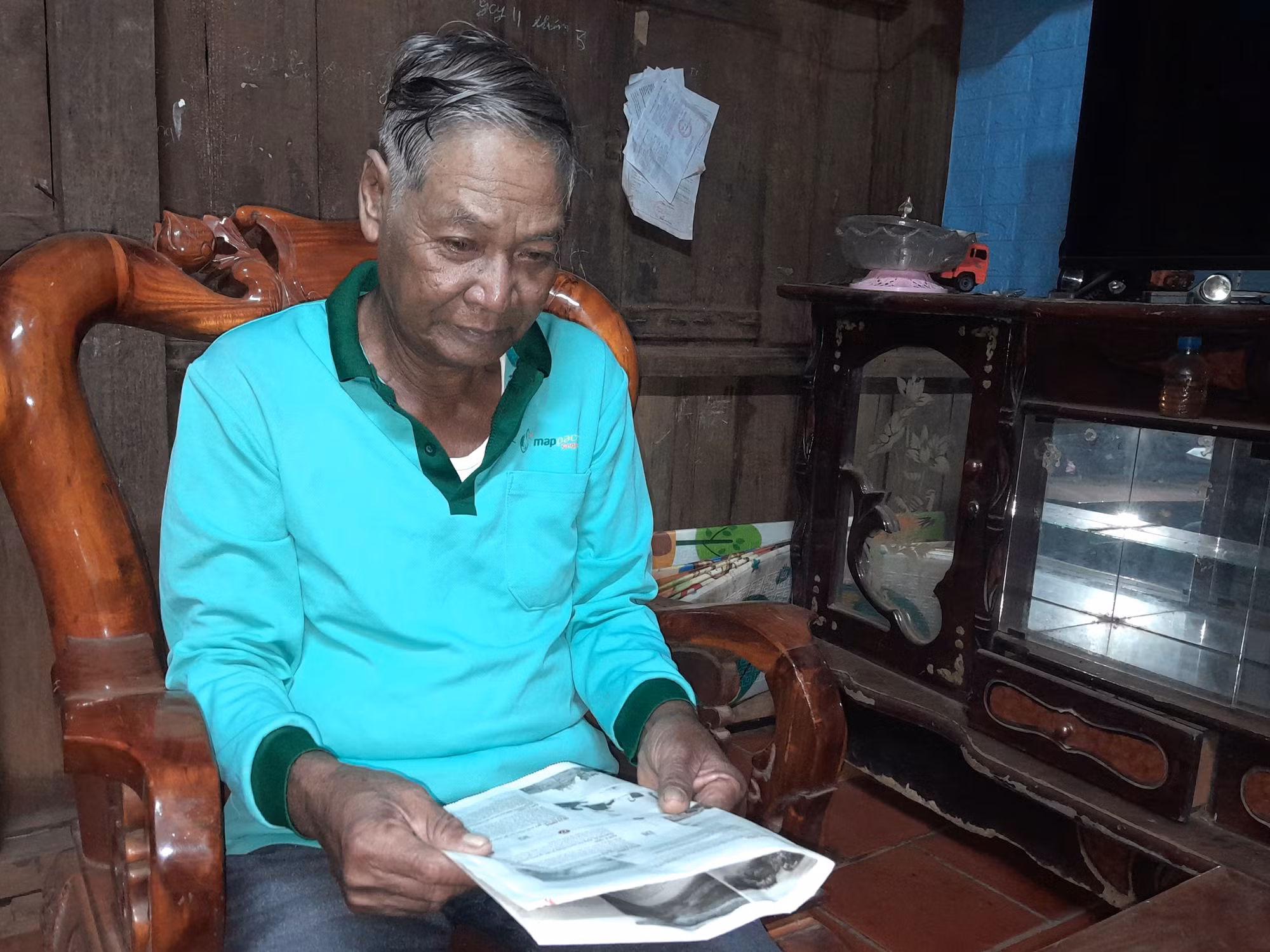 Già làng Điểu Ngang ở thôn Sơn Trung, xã Phú Nghĩa, xem Văn kiện trình Đại hội XIV của Đảng.