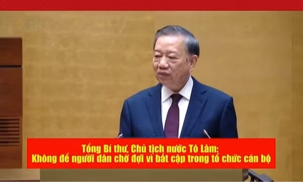 Tổng Bí thư, Chủ tịch nước Tô Lâm: Không để người dân chờ đợi vì bất cập trong tổ chức cán bộ