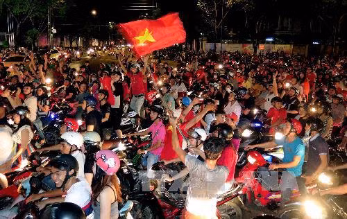Tăng cường CSGT trong trận bán kết Việt Nam-Malaysia ảnh 1