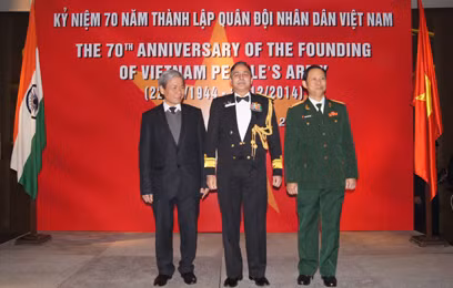 Kỷ niệm 70 năm thành lập QĐND Việt Nam tại Ấn Độ ảnh 1