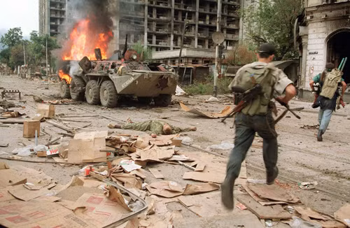 Ký ức bằng ảnh về Chiến tranh Chechnya lần thứ nhất ảnh 3
