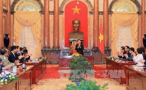 Chủ tịch nước tiếp đại biểu dự Hội nghị bàn tròn Chánh án ASEAN ảnh 2