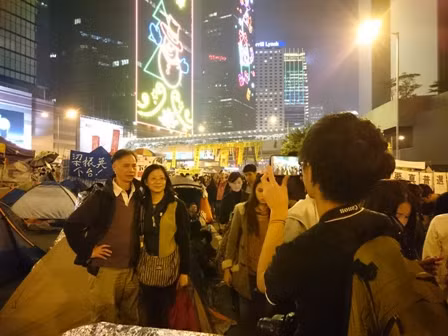 ‘Chiếm Trung tâm’ ở Hong Kong đêm trước ‘giờ G’ ảnh 2
