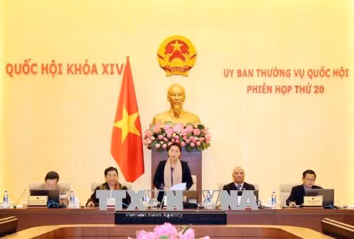 Khai mạc Phiên họp thứ 20 của Ủy ban Thường vụ Quốc hội ảnh 1
