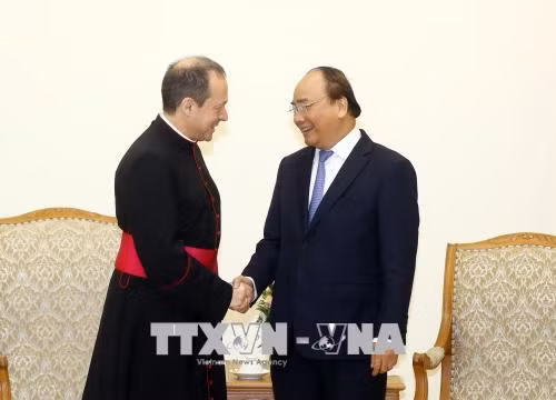 Thứ trưởng Ngoại giao Tòa thánh Antoine Camilleri thăm Việt Nam ảnh 1