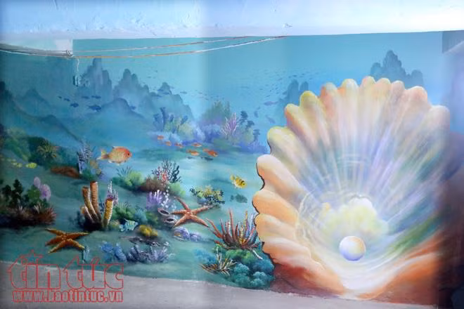 Khu tập thể phụ nữ Trung ương ‘lột xác’ nhờ tranh bích họa ảnh 10