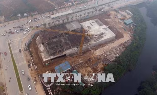 Hà Nội: Sập giàn giáo công trường tại phố Tố Hữu, 6 người thương vong ảnh 1