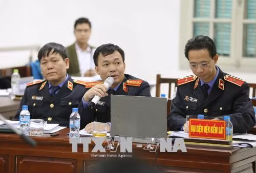 Chùm ảnh: Phiên tòa xét xử Trịnh Xuân Thanh và đồng phạm chiều 12/1 ảnh 3