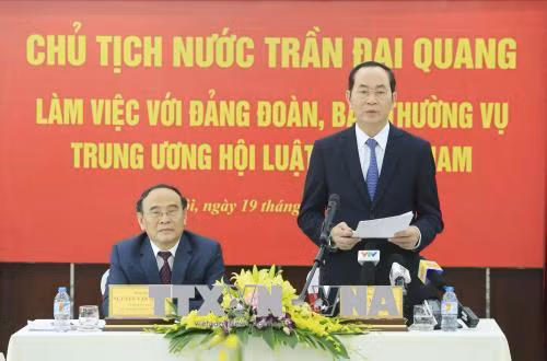 Hội Luật gia Việt Nam cần tích cực tham gia xây dựng chính sách, pháp luật ảnh 1