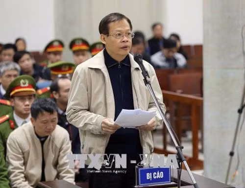 Chùm ảnh: Phiên tòa xét xử Trịnh Xuân Thanh và đồng phạm sáng 14/1 ảnh 3