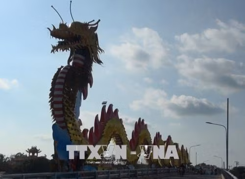 Công trình rồng tiền tỷ ở Đồng Tháp bị phá hoại ảnh 1