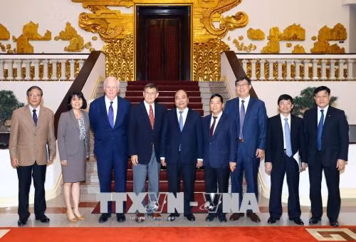 Thủ tướng Nguyễn Xuân Phúc tiếp Giáo sư Đại học Harvard ảnh 1