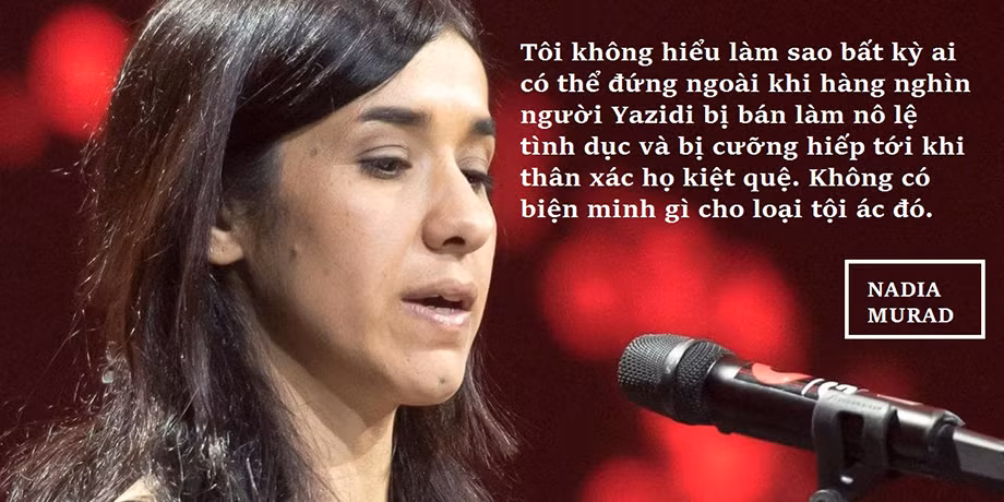 Nadia Murad - Từ nô lệ tình dục tới giải Nobel Hòa bình ảnh 5