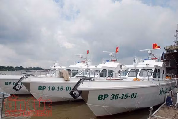 Bộ Tư lệnh Bộ đội biên phòng tiếp nhận xuồng tuần tra cao tốc MS-50S ảnh 2