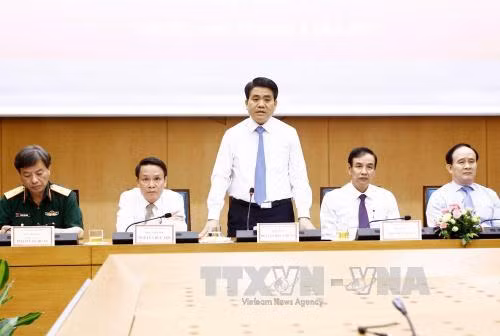 UBND TP Hà Nội và TTXVN ký kết Chương trình phối hợp công tác giai đoạn 2017-2021 ảnh 2