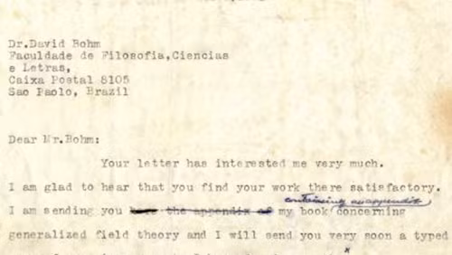 Đấu giá thư của thiên tài vật lý Albert Einstein ảnh 1