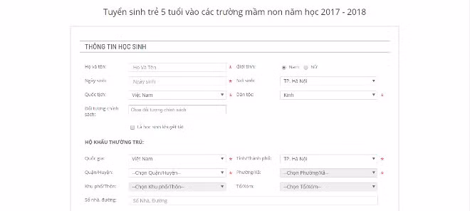 Đăng ký tuyển sinh đầu cấp trực tuyến tại Hà Nội như thế nào? ảnh 3