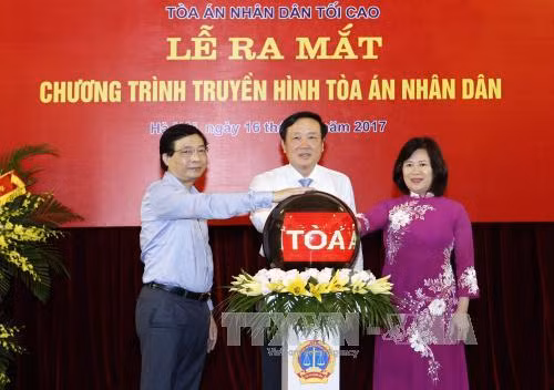 Ra mắt chương trình 'Truyền hình Tòa án nhân dân' ảnh 1