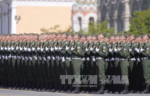 Hào hùng lễ duyệt binh trên Quảng trường Đỏ ảnh 3