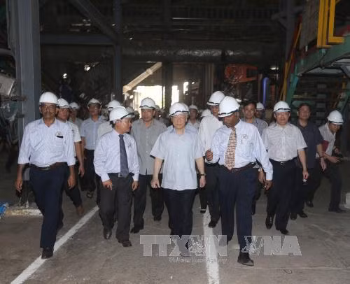 Tổng bí thư Nguyễn Phú Trọng thăm, làm việc tại Phú Yên ảnh 3