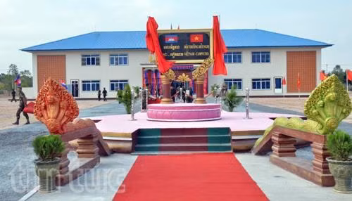 Campuchia khánh thành công trình do quân đội Việt Nam viện trợ ảnh 1