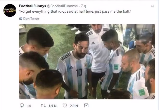 Fan thích thú khi Messi ra dáng thủ lĩnh, chỉ đạo đồng đội ở trận thắng Nigeria ảnh 6