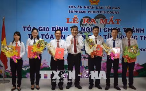 Đồng Tháp đã có Tòa Gia đình và Người chưa thành niên ảnh 2