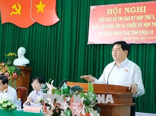 Cử tri quan tâm đến dự án Luật Đơn vị hành chính - kinh tế đặc biệt ảnh 2