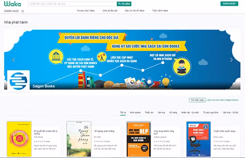 Waka chính thức hợp tác khai thác tác phẩm với Saigonbook ảnh 1