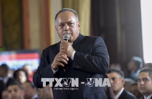Ông Diosdado Cabello đảm nhận chức Chủ tịch mới của Quốc hội Lập hiến Venezuela ảnh 1