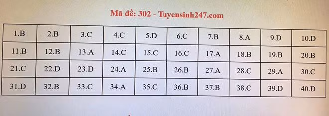 Cập nhật: Đề thi và đáp án môn Lịch sử kỳ thi THPT quốc gia 2018 ảnh 9