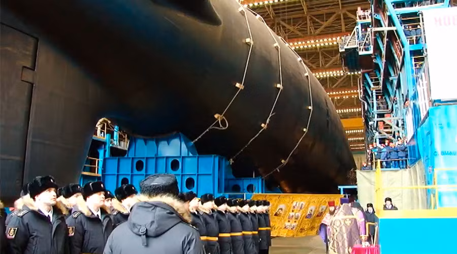 Nga đóng hàng loạt tàu ngầm hạt nhân mới 'xứng tầm' đối thủ Mỹ ảnh 1