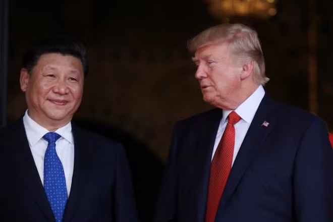 Ông Trump ông Tập trò chuyện thân tình trước giờ ăn tối ảnh 6