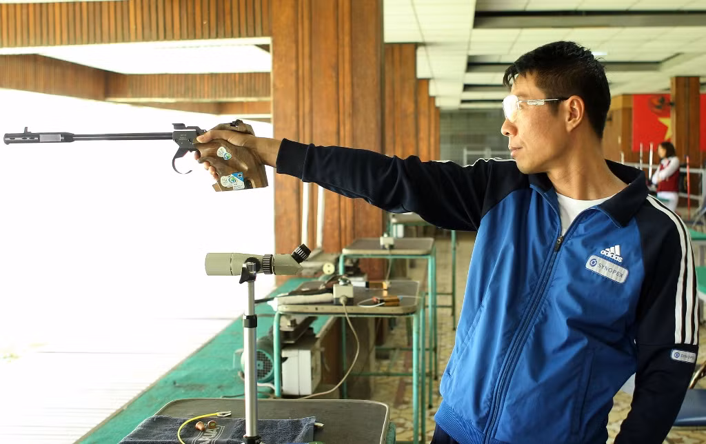 Hoàng Xuân Vinh đoạt 2 HCV trong ngày khai mạc Cúp Bắn súng Quốc gia ảnh 5