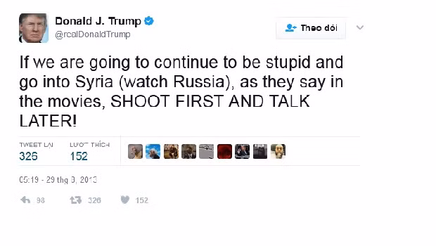 Tổng thống Mỹ Donald Trump từng ngăn ông Obama tấn công Syria ảnh 4
