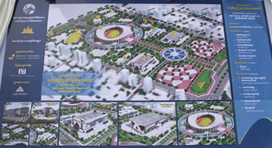 Campuchia khánh thành tổ hợp thể thao quốc gia phục vụ SEA Games 32 ảnh 1