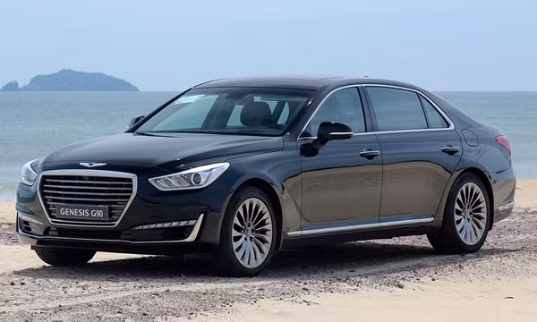 Genesis G90 - mẫu xe sang nhất năm 2017 tại Saudi Arabia ảnh 1