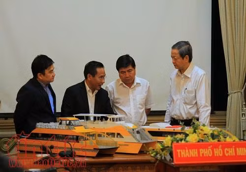  Buýt đường sông tại TP Hồ Chi Minh sẽ đưa vào hoạt động vào tháng 6 ảnh 1