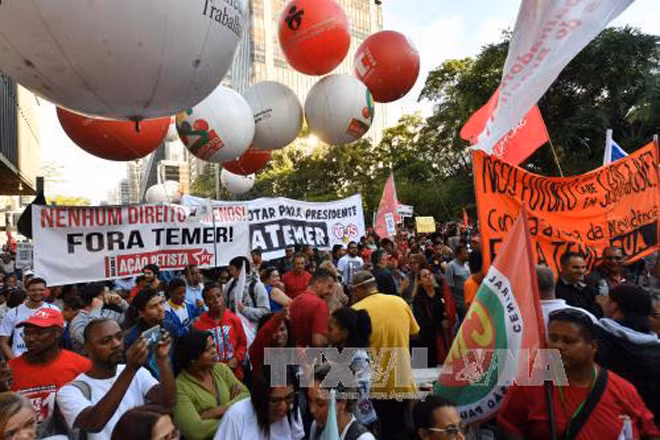 Tòa án Tối cao Brazil họp về việc điều tra Tổng thống Temer ảnh 1