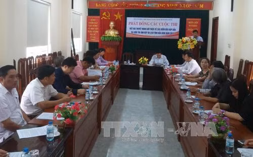 Phát động cuộc thi viết và ảnh đẹp về Hòa Bình ảnh 1
