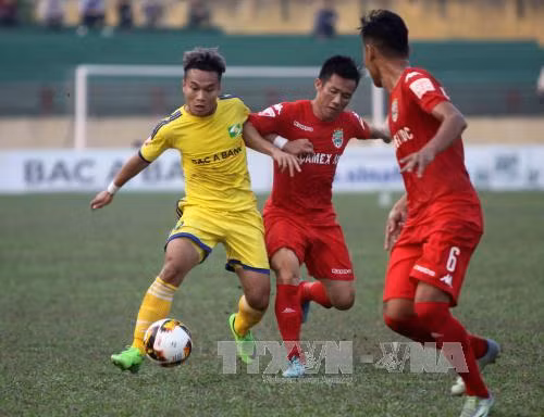 V.League 2017: Sông Lam Nghệ An và Becamex Bình Dương hòa 1 - 1 ảnh 1