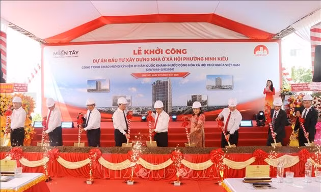 Khởi công dự án nhà ở xã hội hơn 568 tỷ đồng tại Cần Thơ