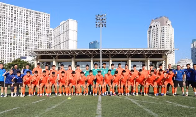 Đội tuyển U15 Việt Nam chuẩn bị tham dự FIFA U15 World Cup & Festival 2026
