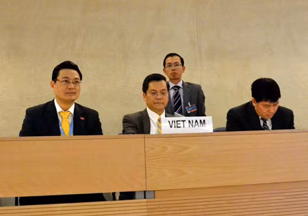 Việt Nam cam kết thúc đẩy quyền con người ảnh 1