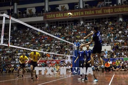 Đội bóng chuyền VTV Bình Điền Long An, TP Hồ Chí Minh đăng quang giải trẻ ảnh 1