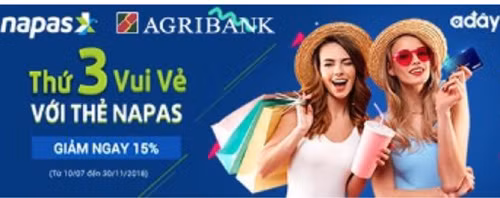 Thẻ Agribank và nhiều ưu đãi tại Adayroi ảnh 2